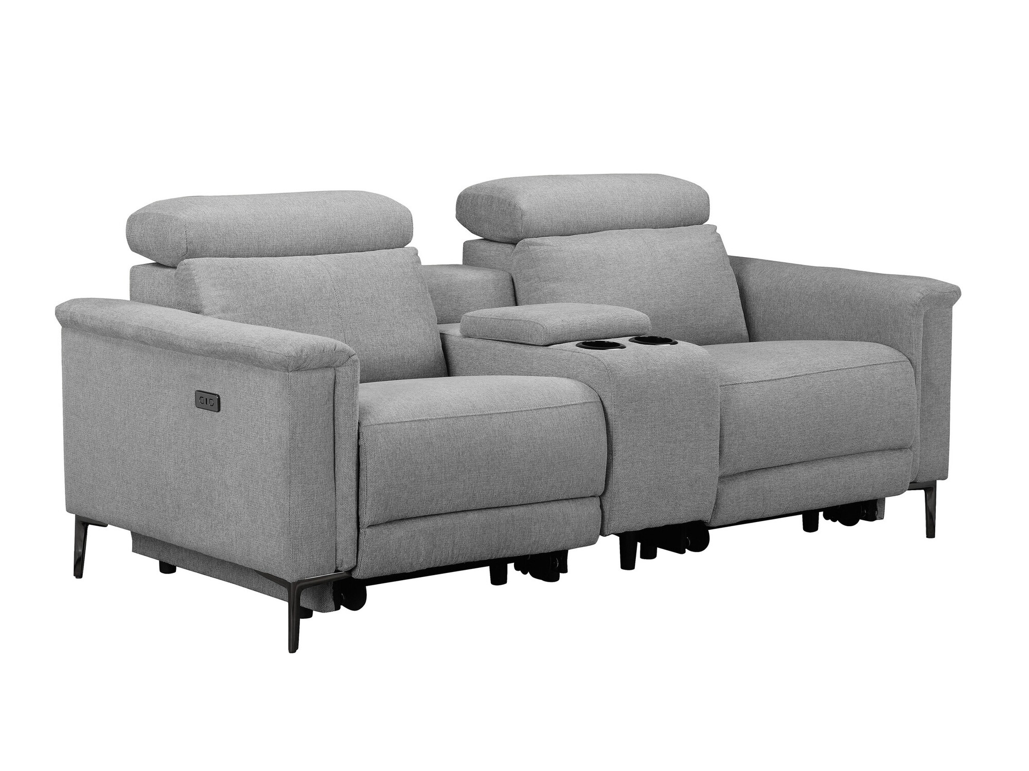 Canapea recliner Denton 1468 (Gri)