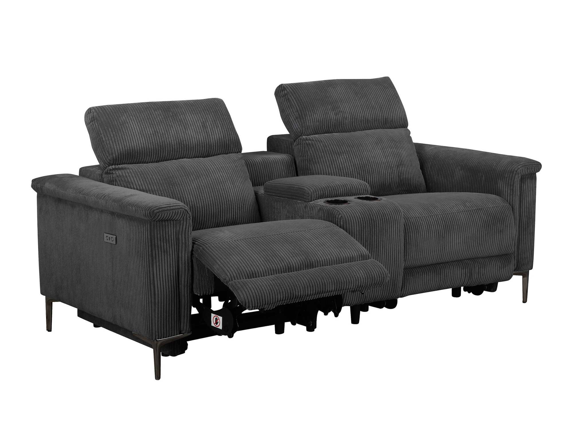 Canapea recliner Evamare 108 (Antracit)