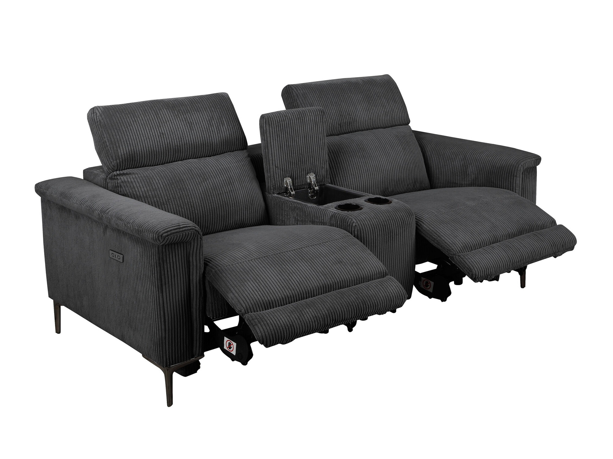 Canapea recliner Evamare 108 (Antracit)