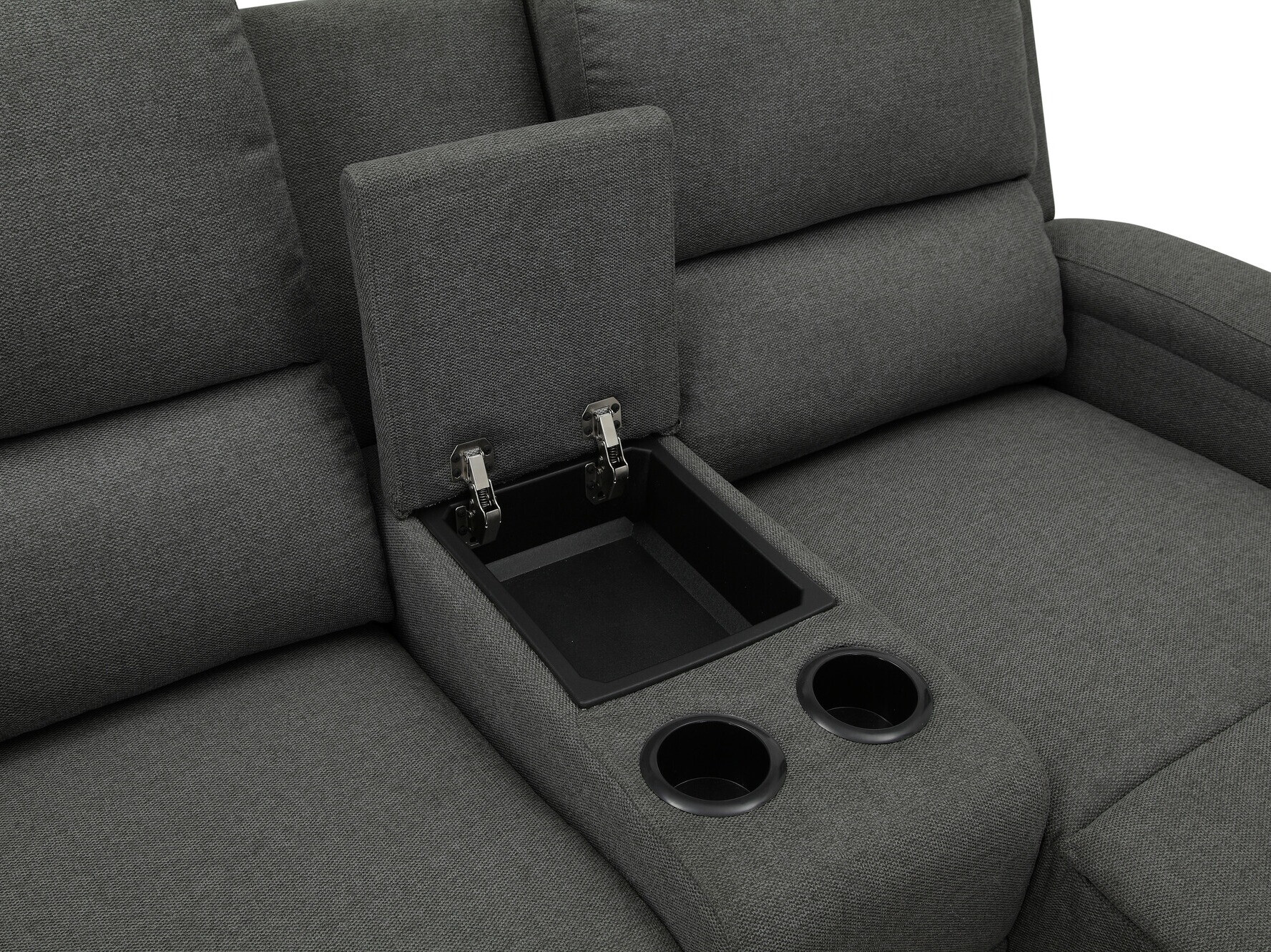 Colțar cu recliner Denton 1368 (Antracit)