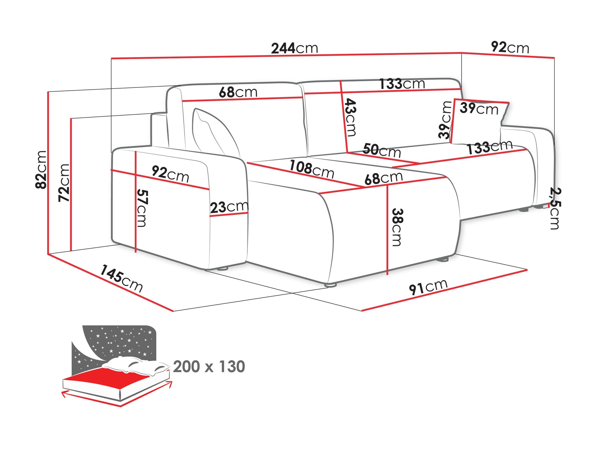 Colțar Shelton 102 (Poso 02)