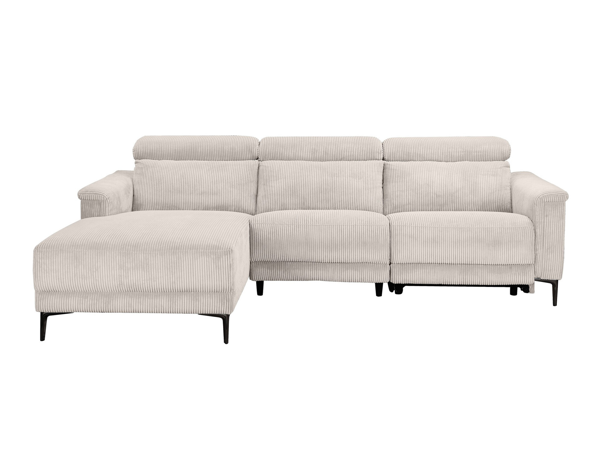 Colțar cu recliner Evamare 102 (Crem)