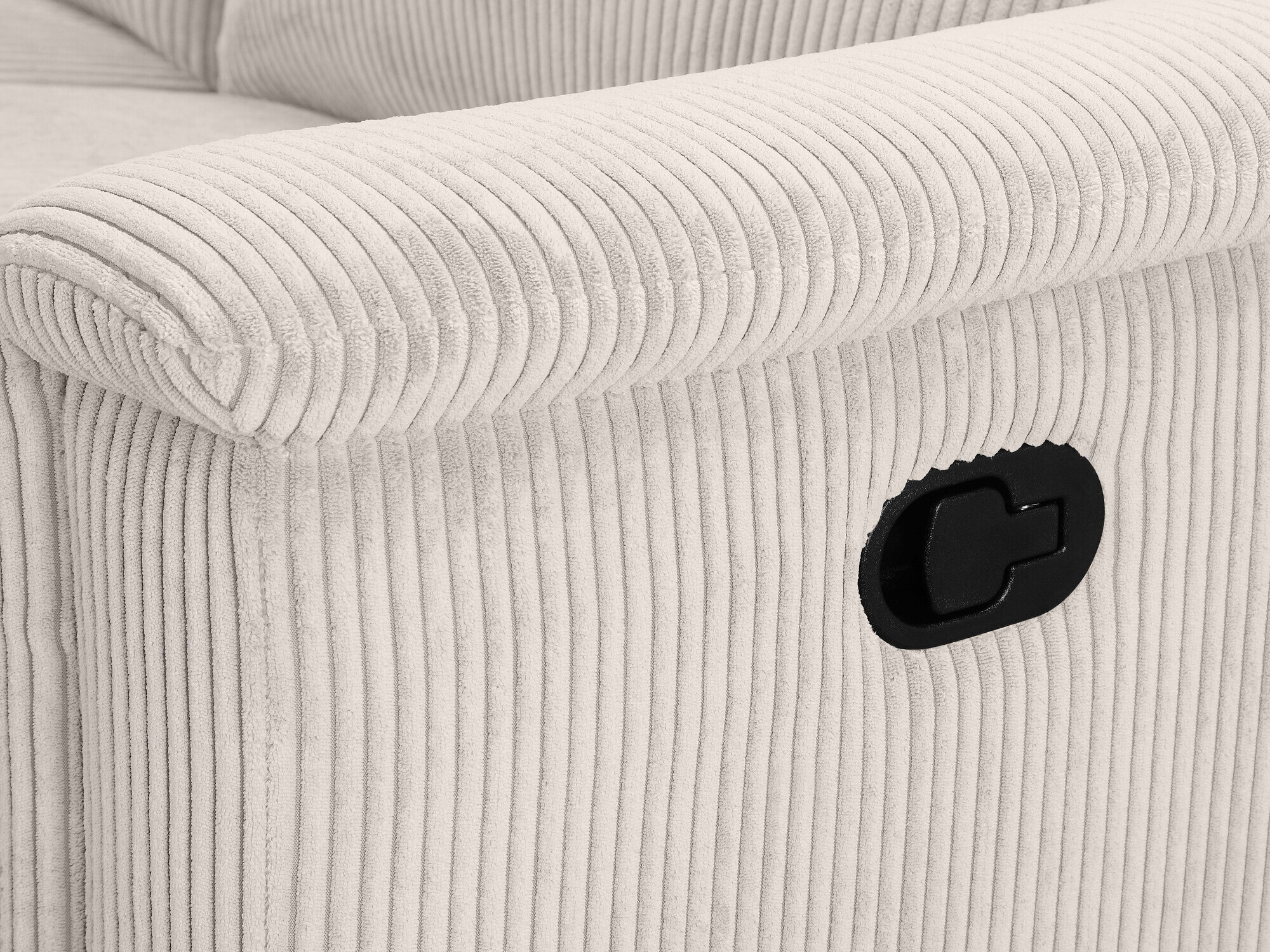 Colțar cu recliner Evamare 102 (Crem)