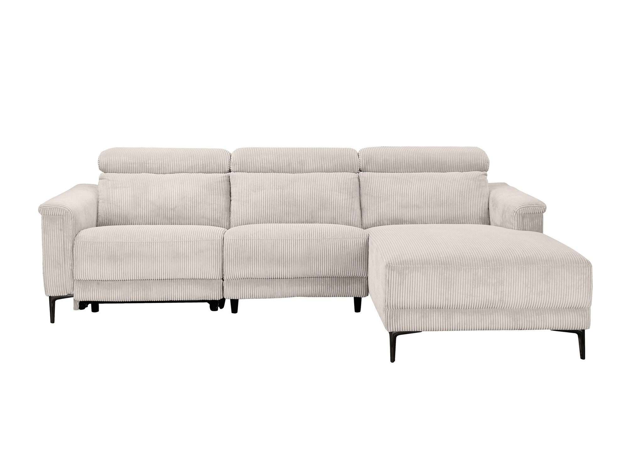 Colțar cu recliner Evamare 102 (Crem)