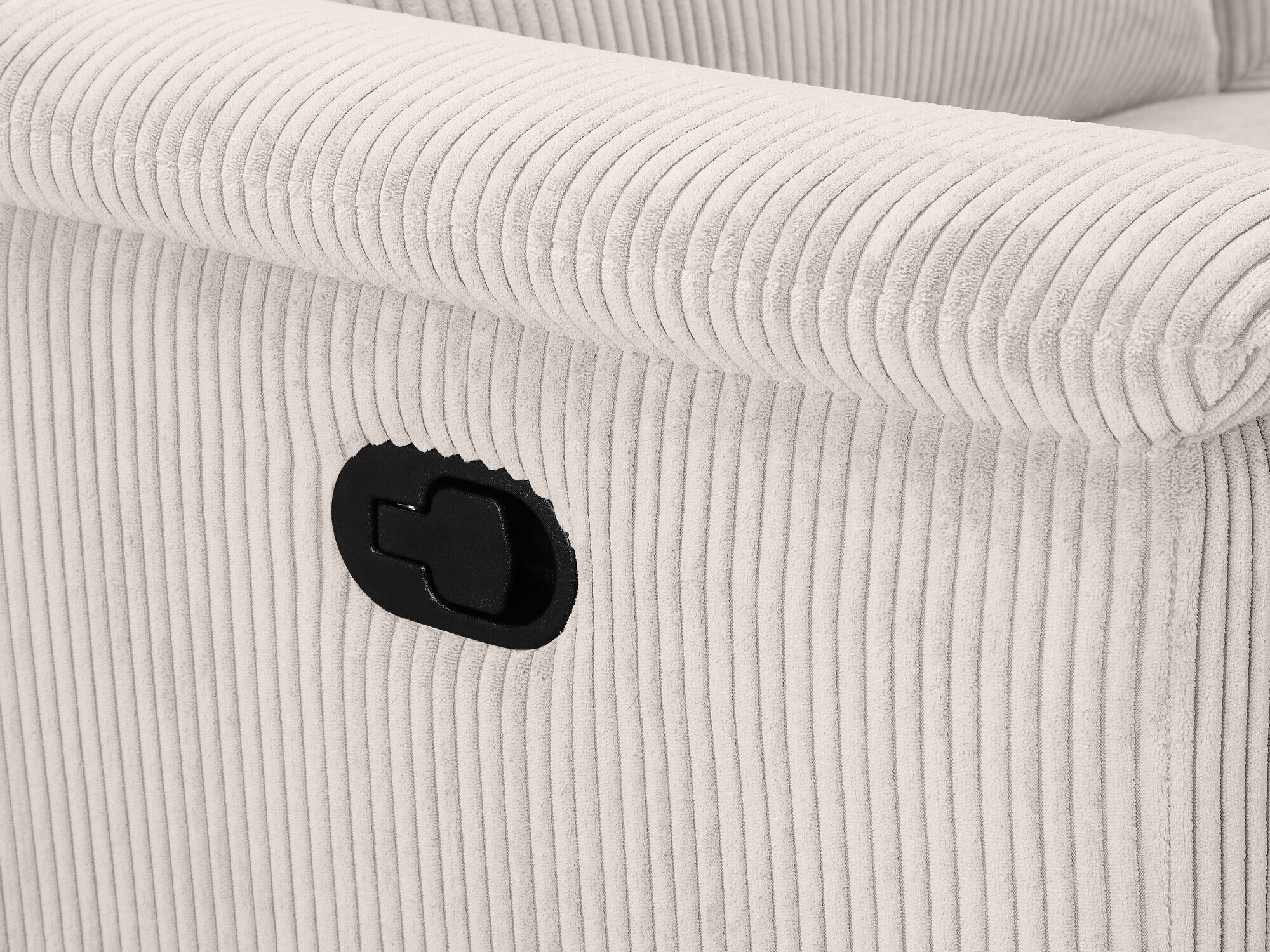 Colțar cu recliner Evamare 102 (Crem)