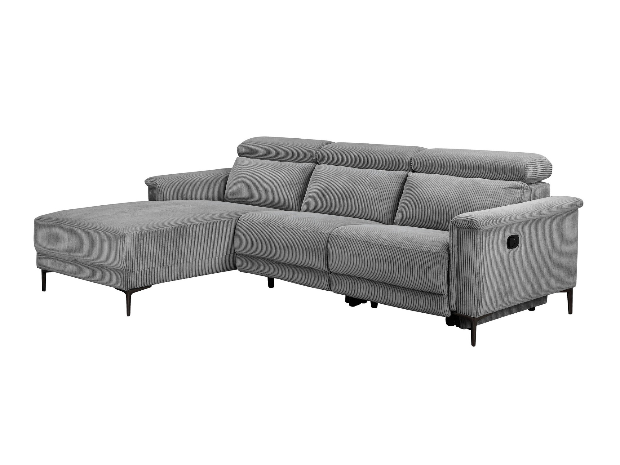Colțar cu recliner Evamare 102 (Gri)