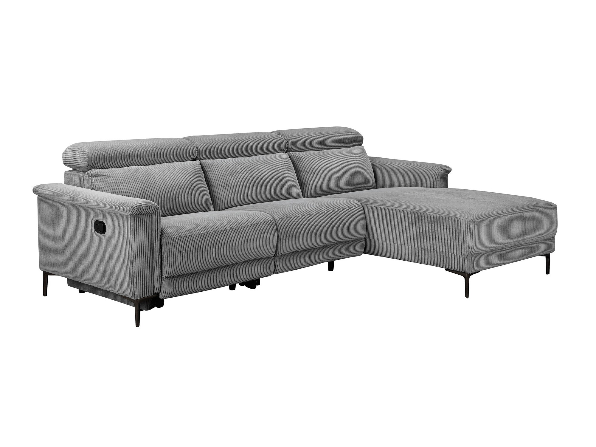 Colțar cu recliner Evamare 102 (Gri)