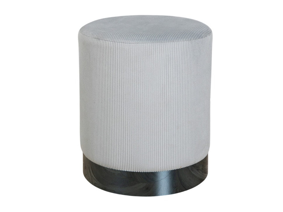 Taburet Dallas 2936 (Gri deschis + Negru lucios)