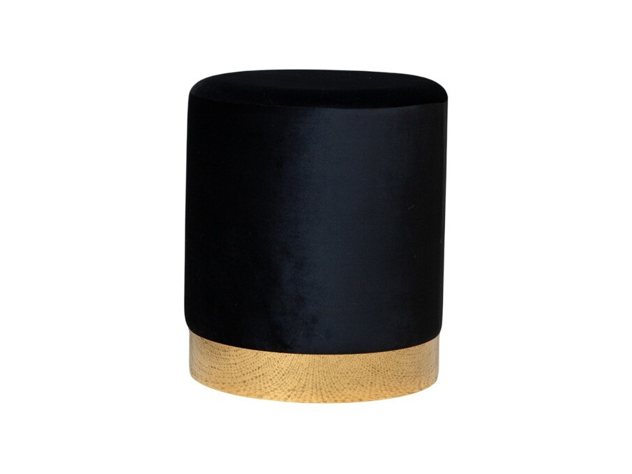 Taburet Dallas 2936 (Negru + Galben lucios)