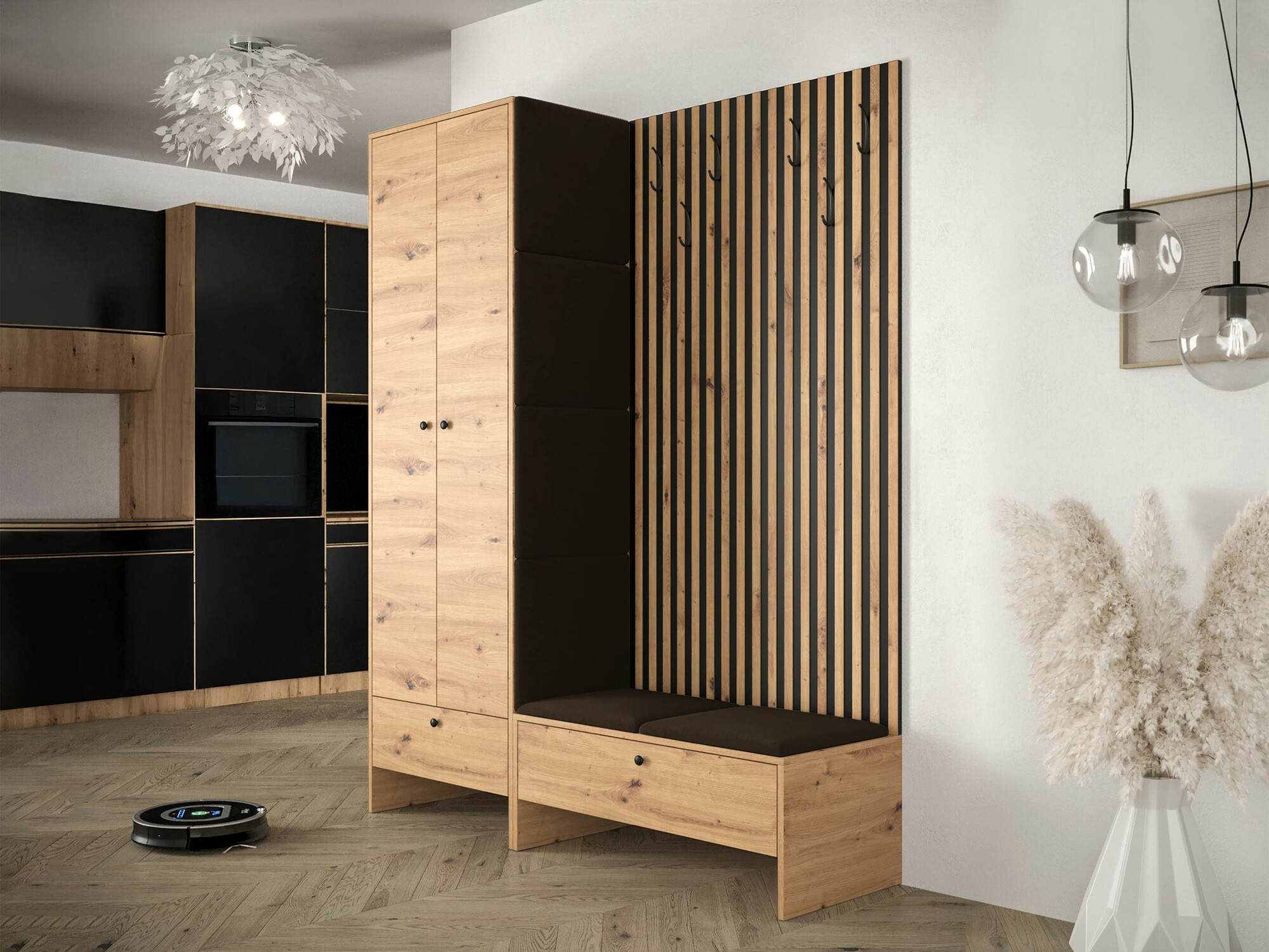 Set de hol Hartford 320 (Stejar artizan + Manila 04)