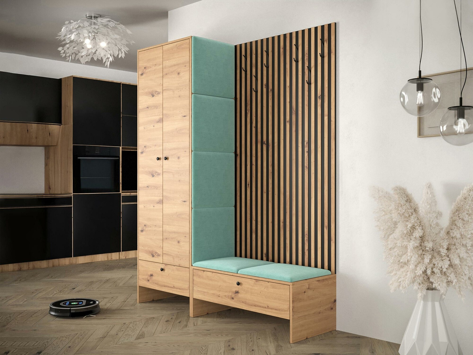 Set de hol Hartford 320 (Stejar artizan + Manila 11)