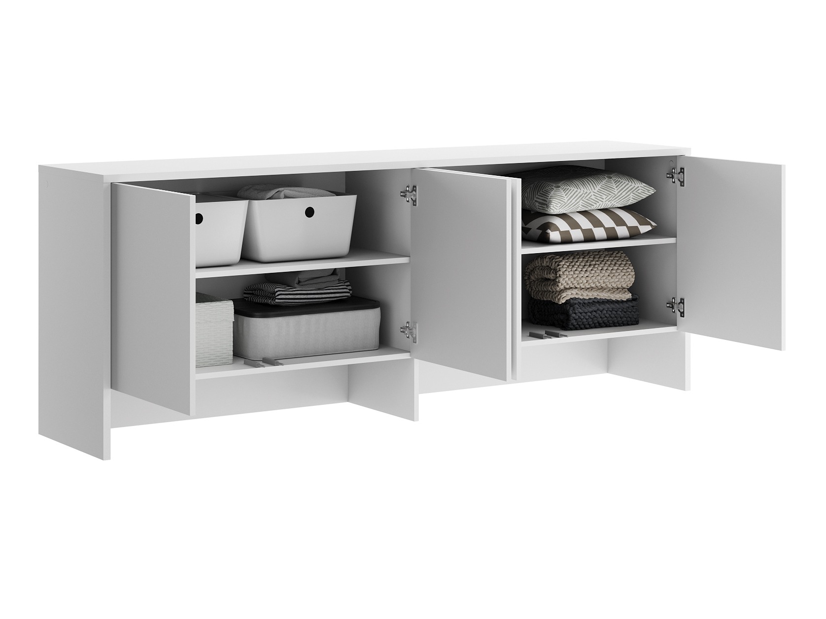 Bufet Concept Pro Lenart IV (Alb)