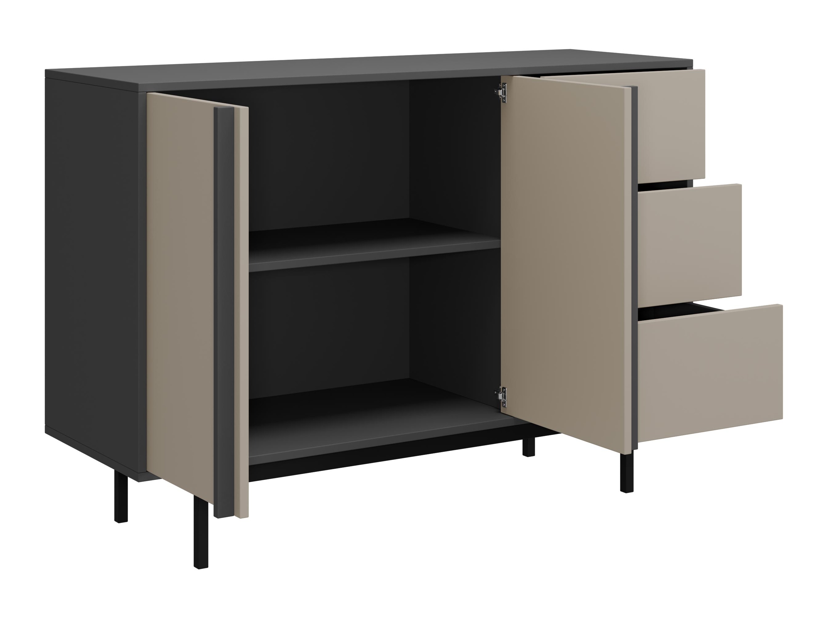 Set de living Levali 116 (Verde prăfuit)