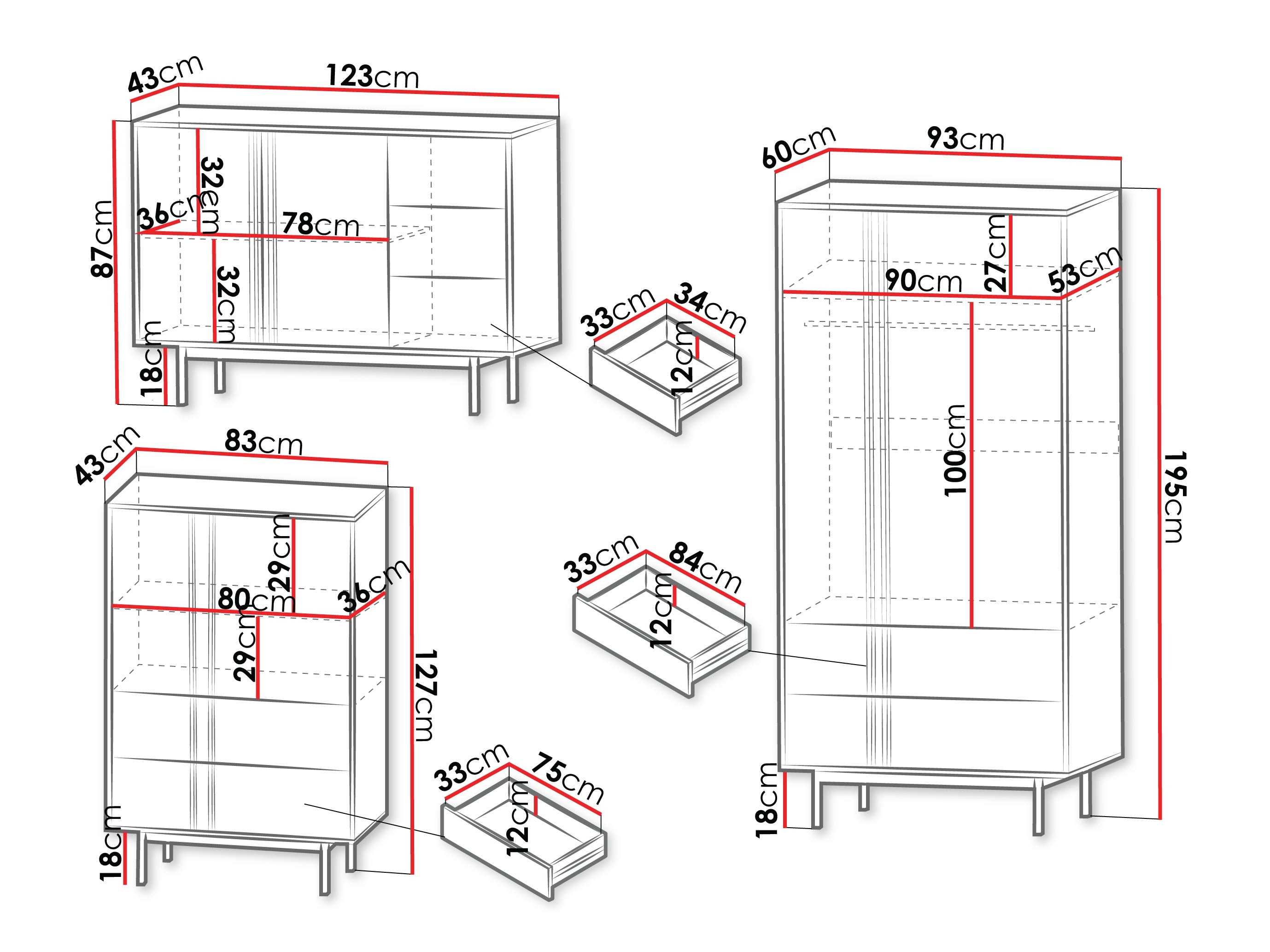 Set de living Levali 116 (Verde prăfuit)