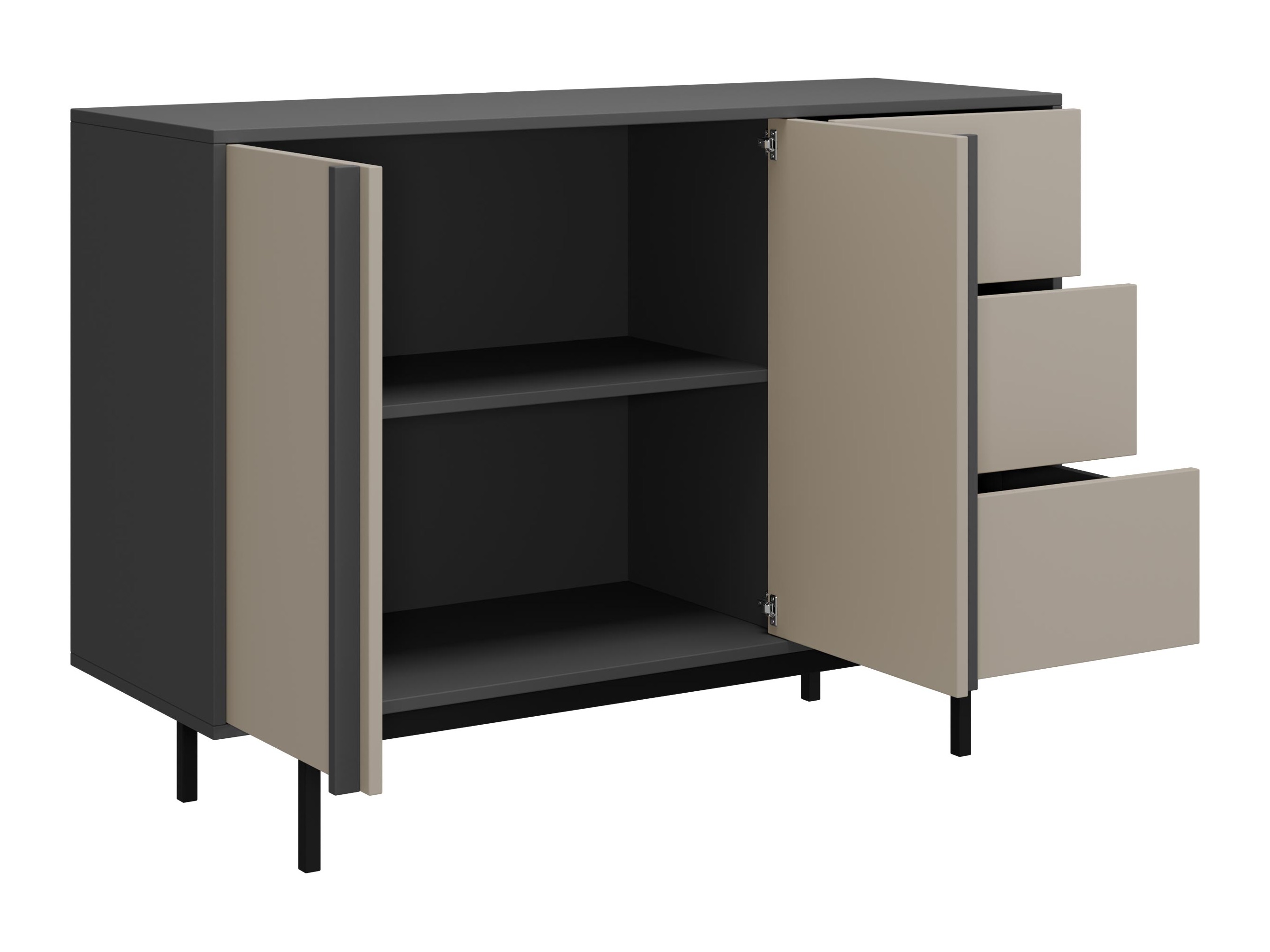 Set de living Levali 117 (Verde prăfuit)