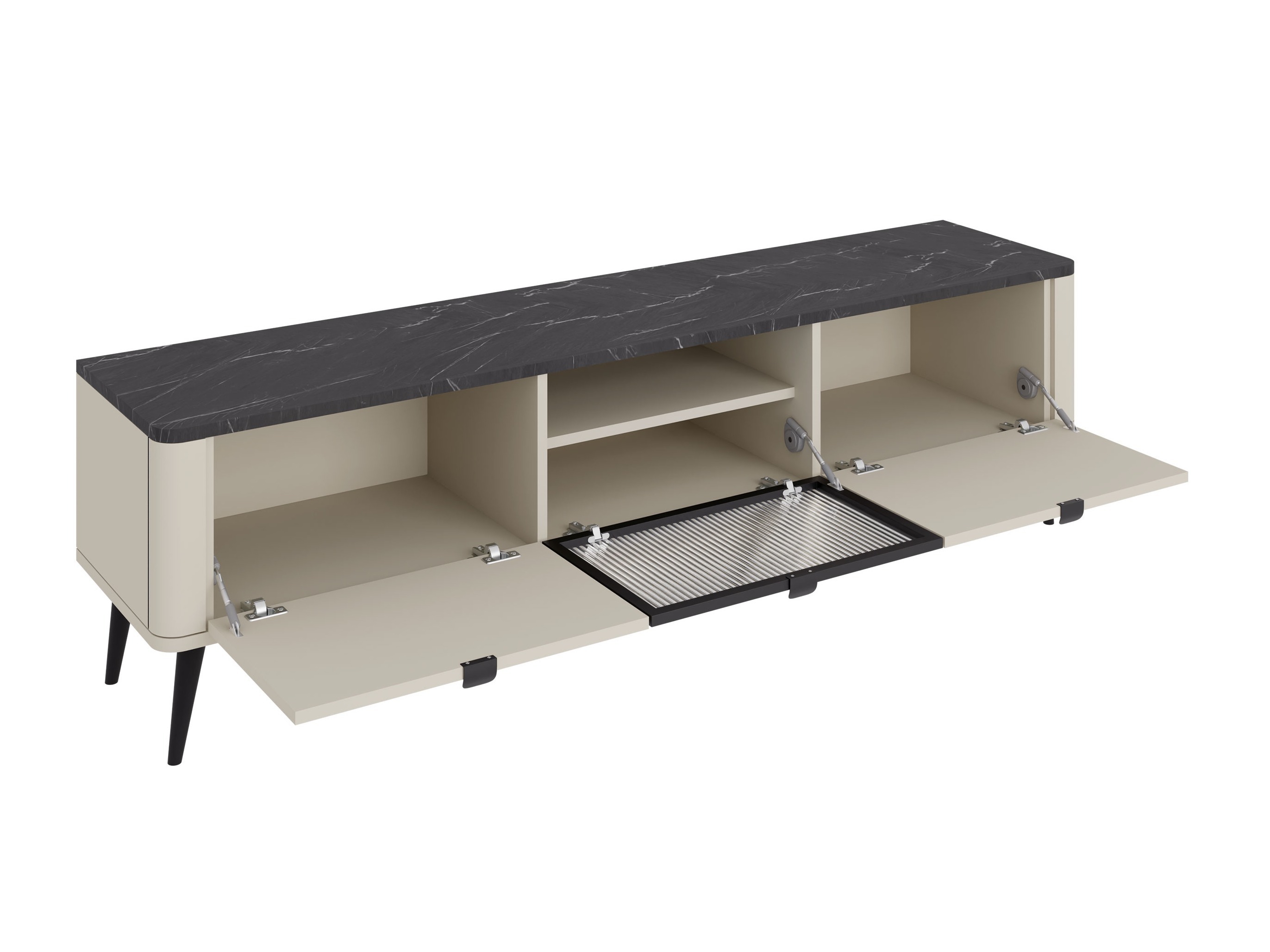 Set de living Lufela 121 (Cașmir + Nuc)