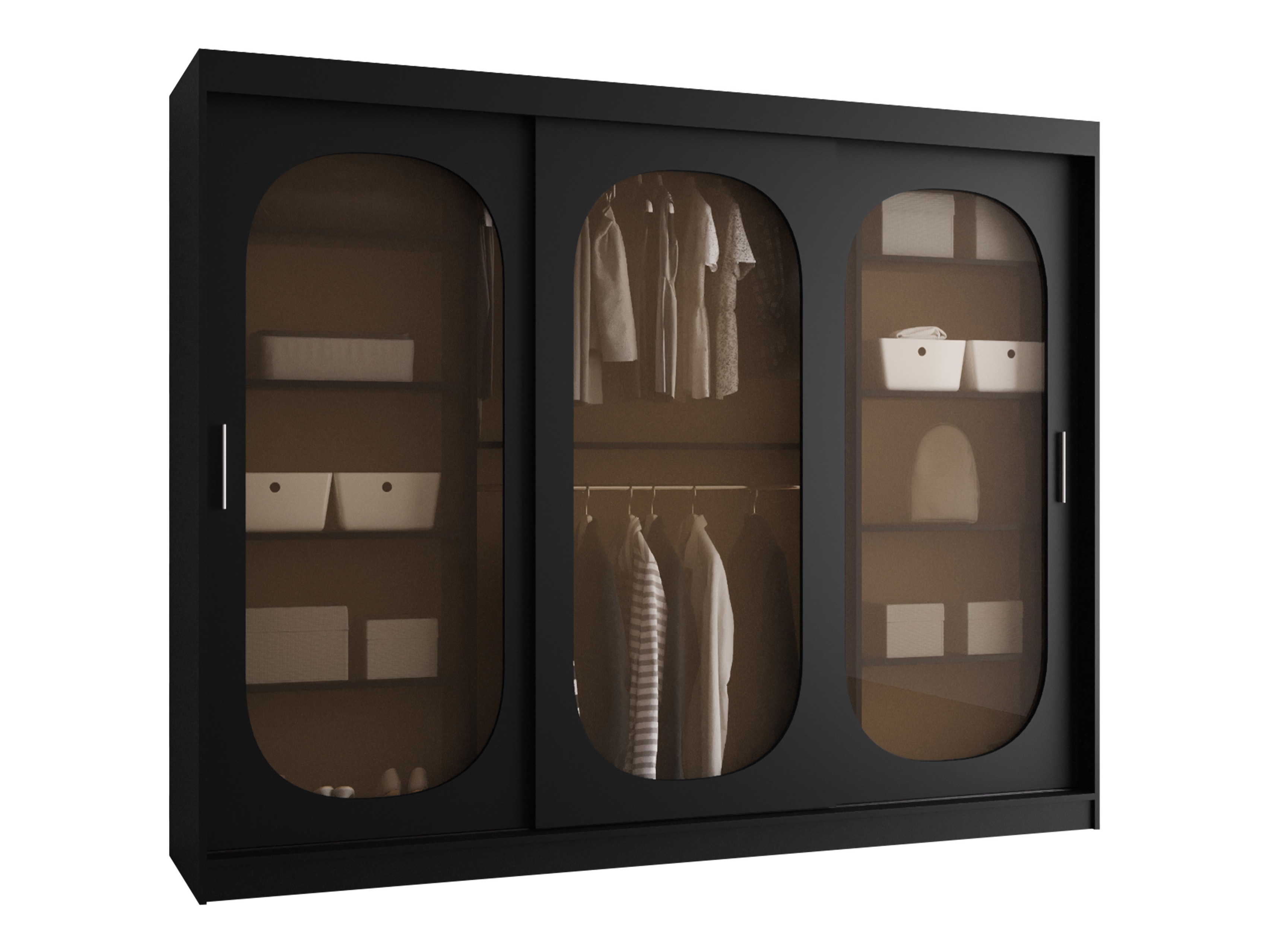 Dulap Hartford 522 (Negru)