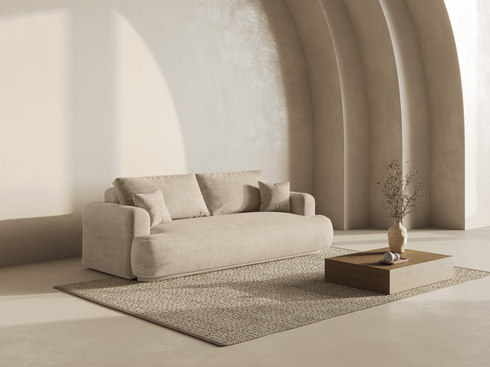 Canapea extensibilă Beckley 161 (Vogue 01)