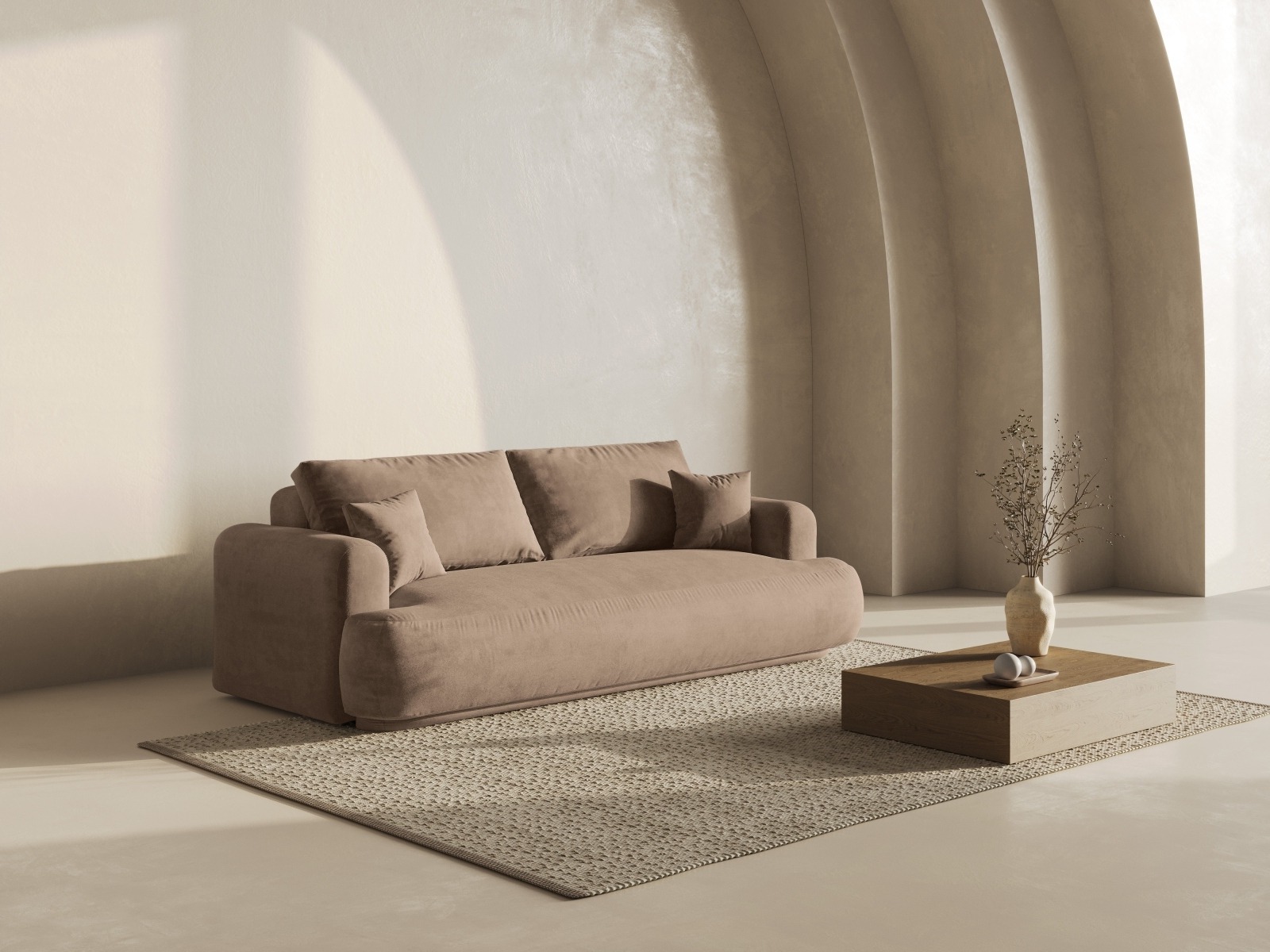 Canapea extensibilă Beckley 161 (Vogue 03)