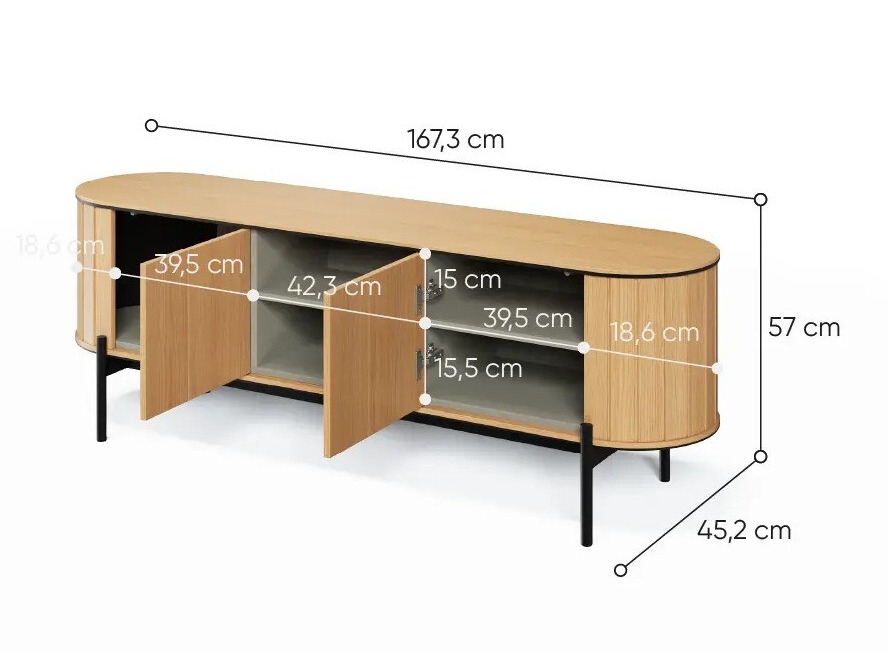 Comodă TV Elbdore 104