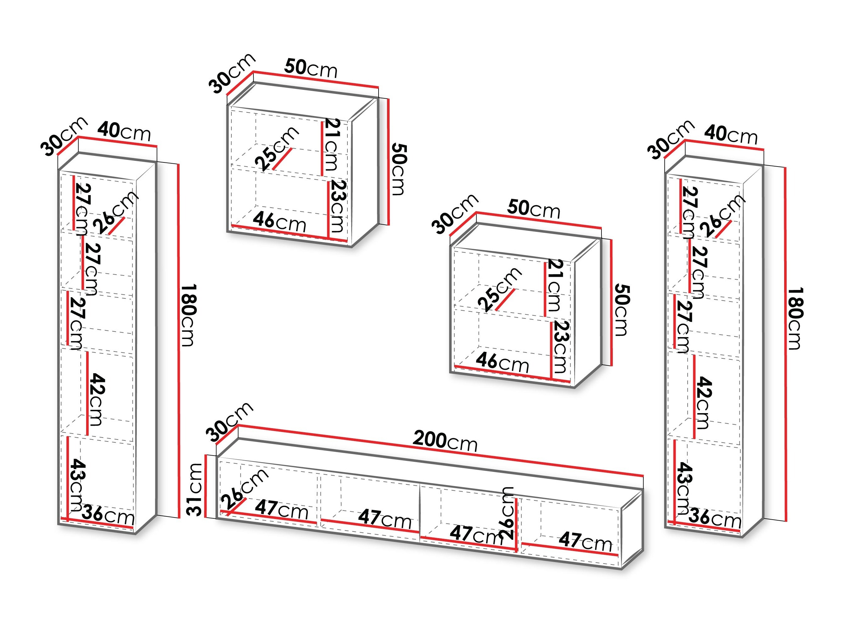 Set de living Species V (Cașmir)