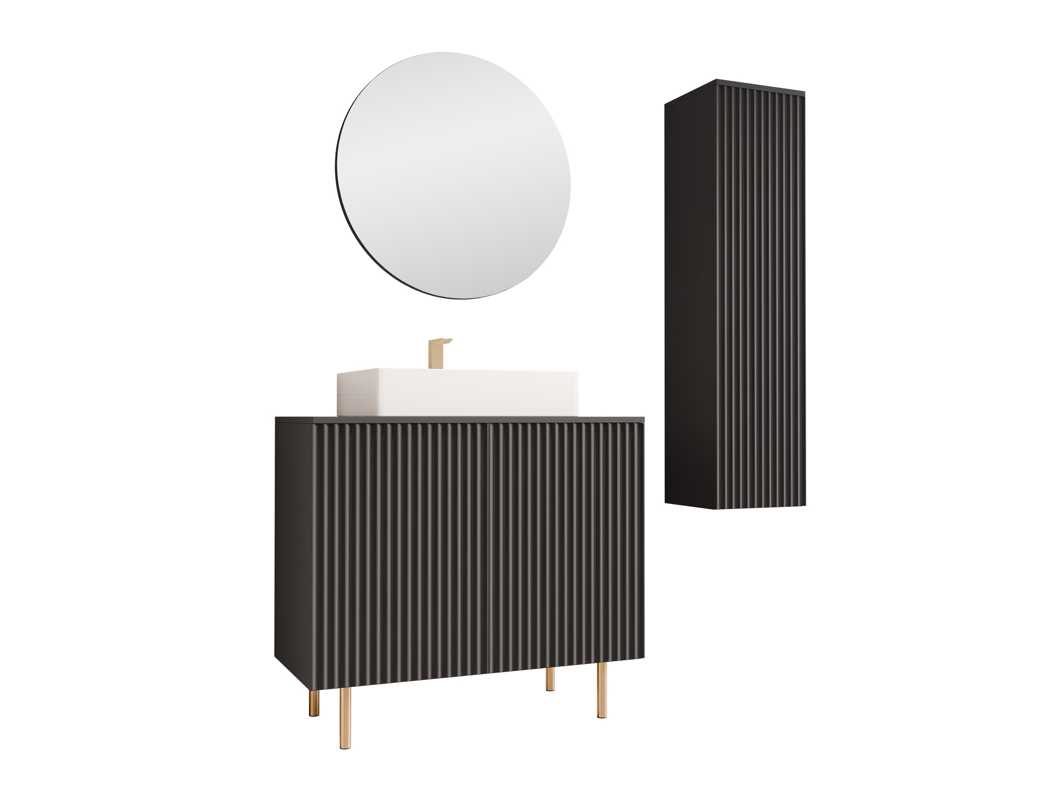 Set baie Decus II (Negru)