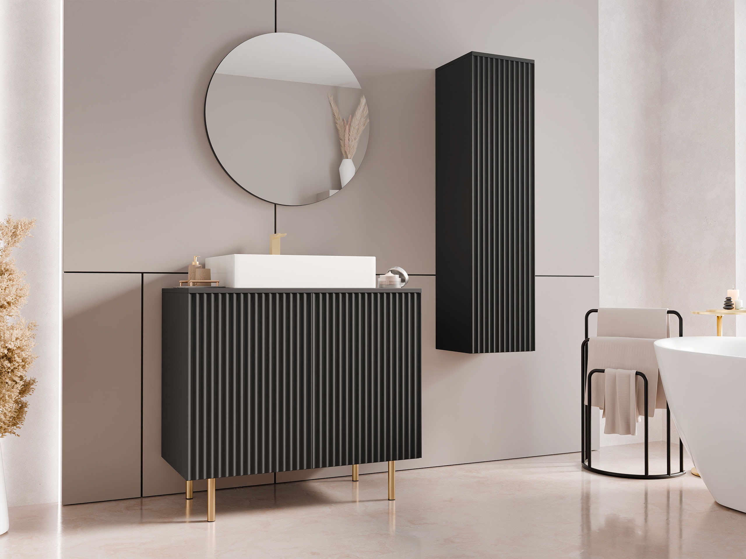 Set baie Decus II (Negru)