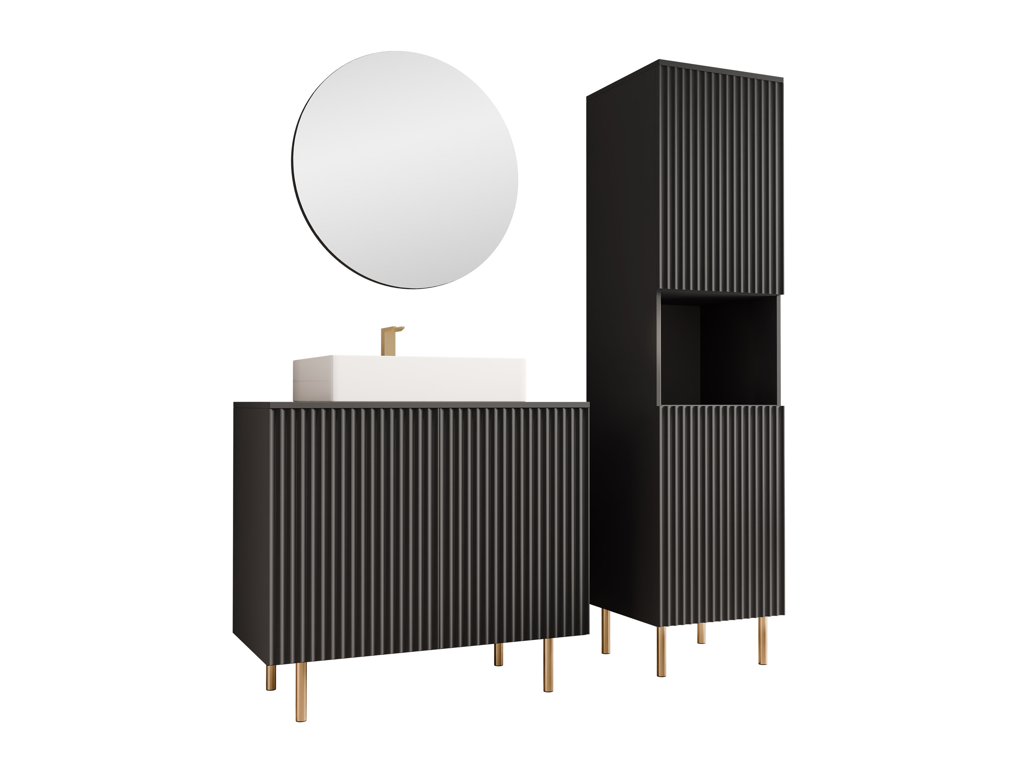 Set baie Decus III (Negru)