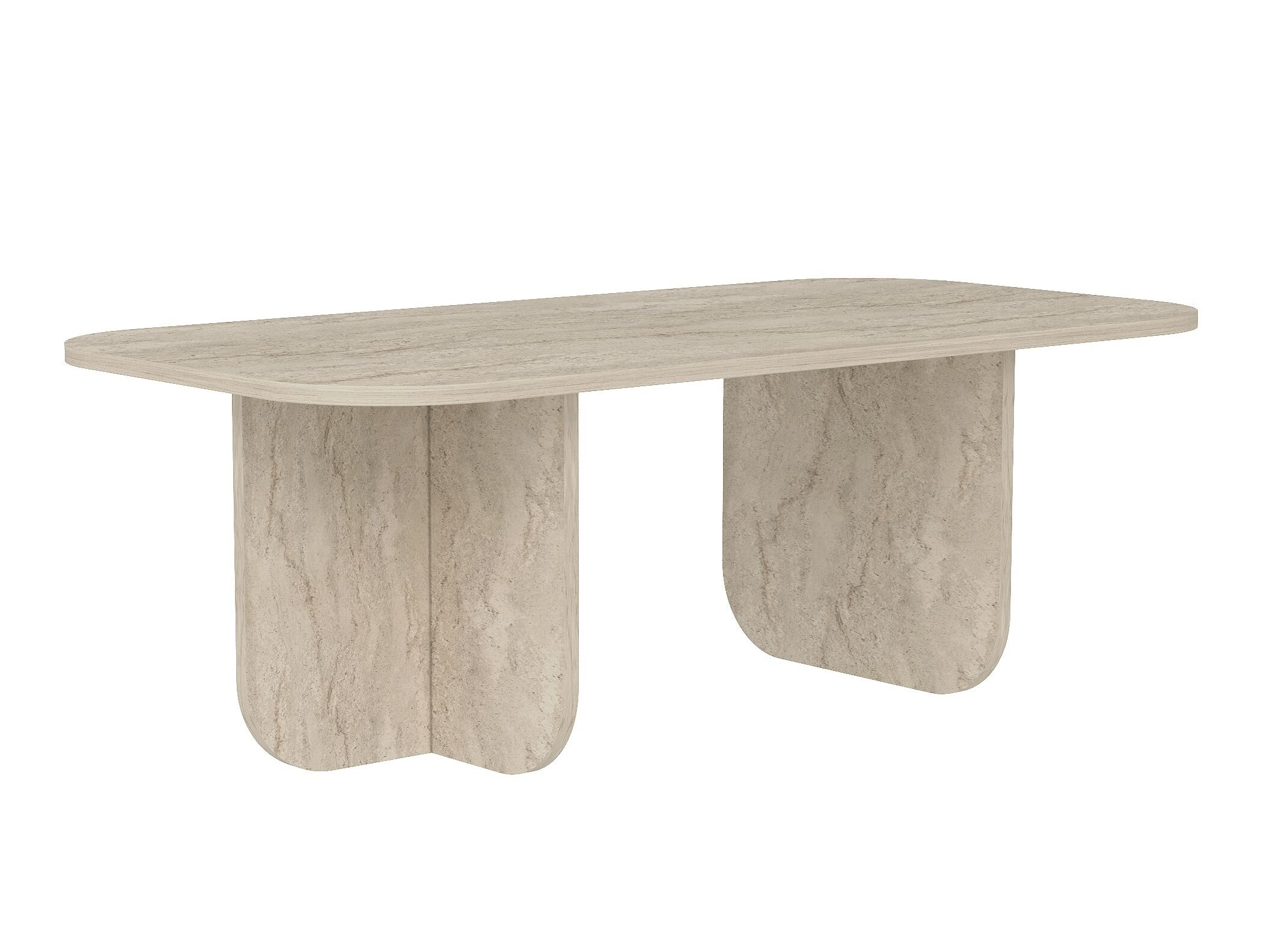 Măsuță de cafea Kailua 2560 (Deschis Travertine)