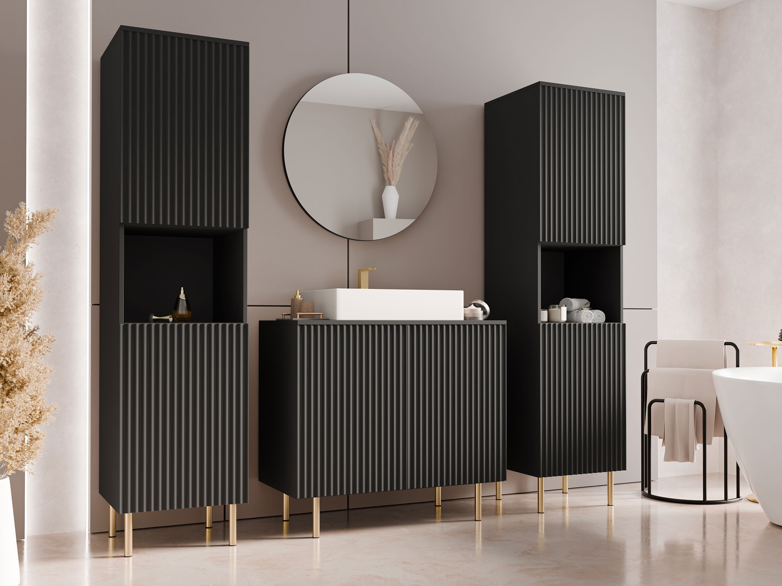 Set baie Decus VI (Negru)