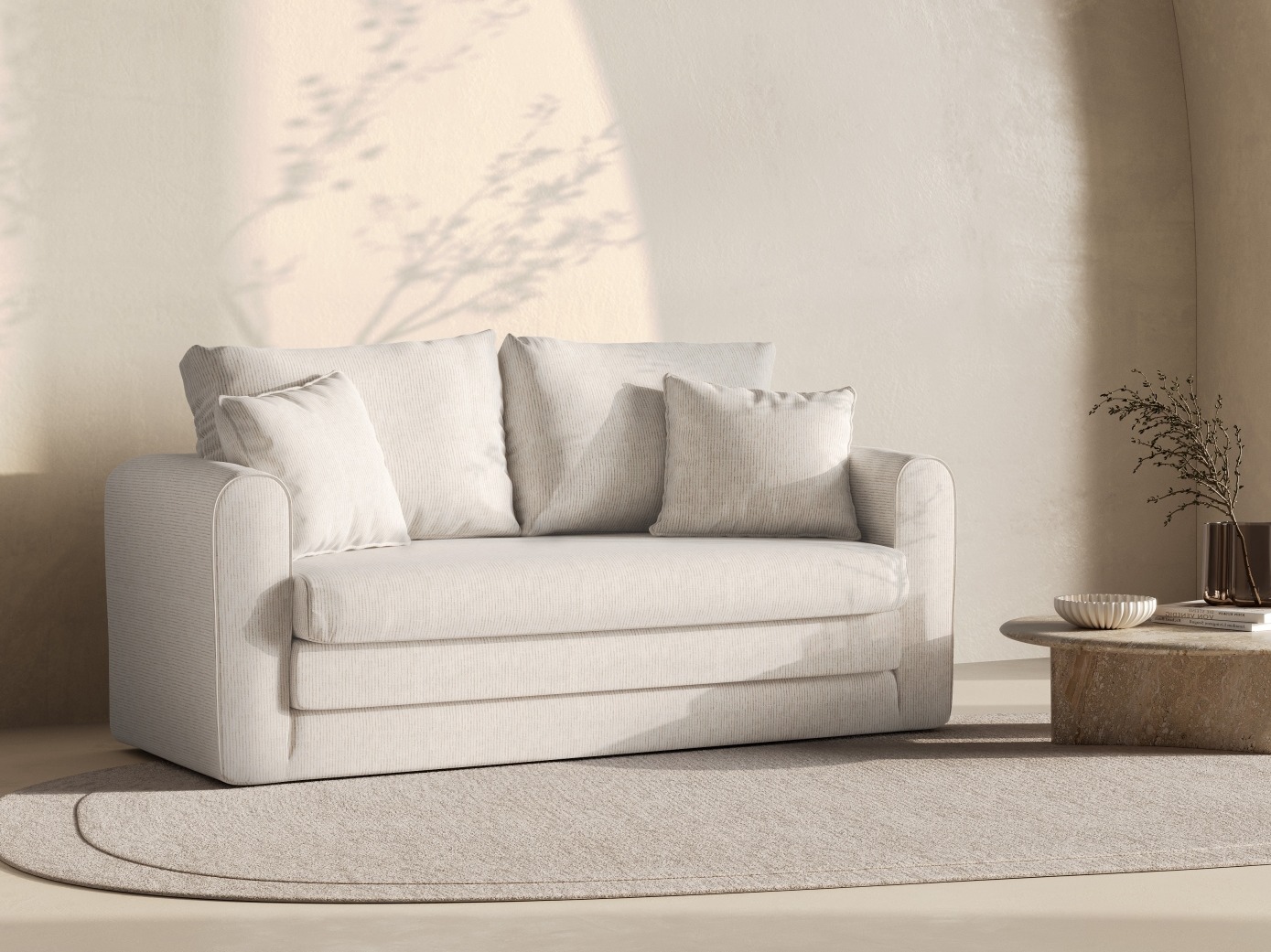 Canapea extensibilă Beckley 101 (Baltimore Sand)