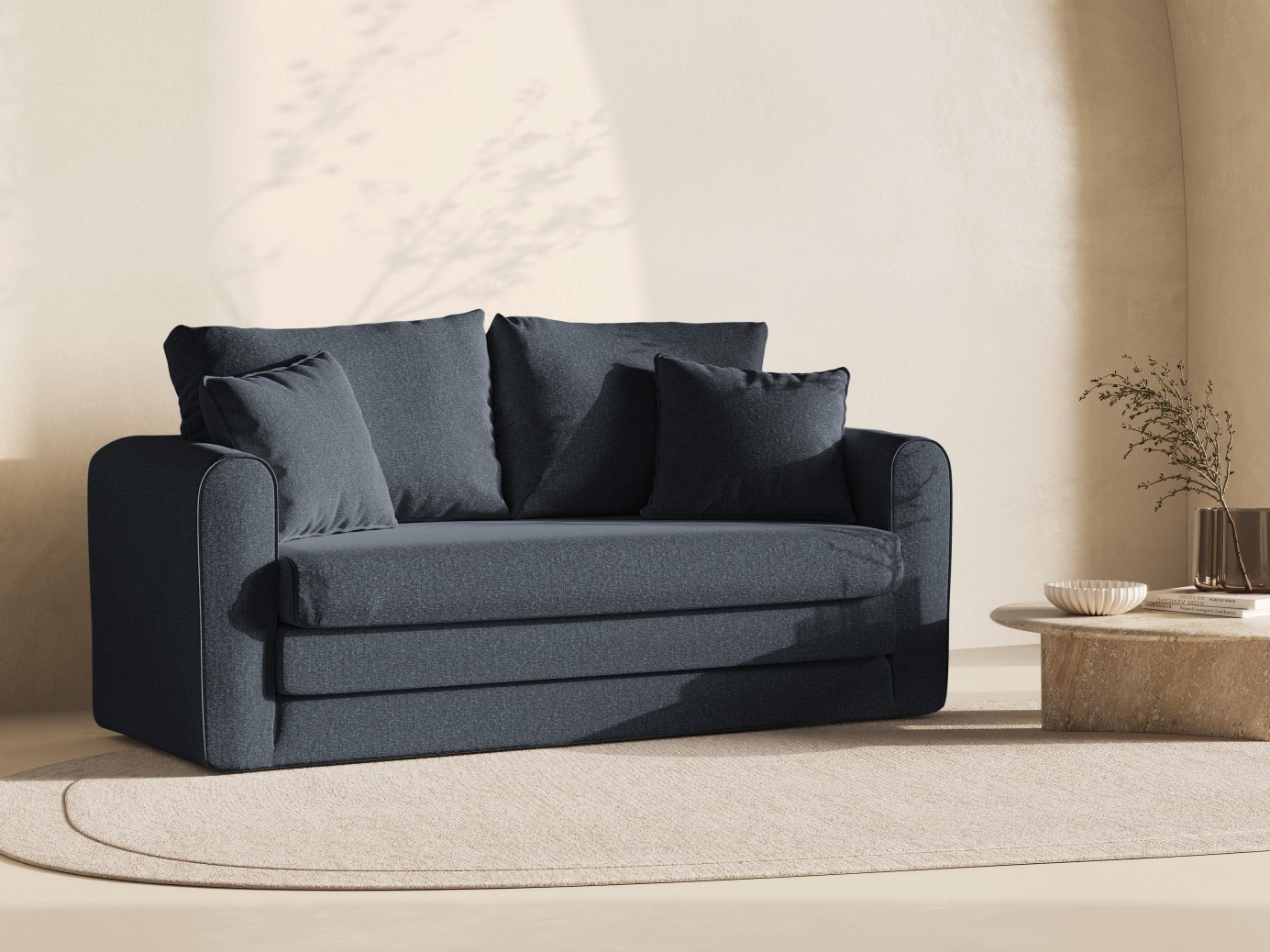 Canapea extensibilă Beckley 101 (Solid 79)