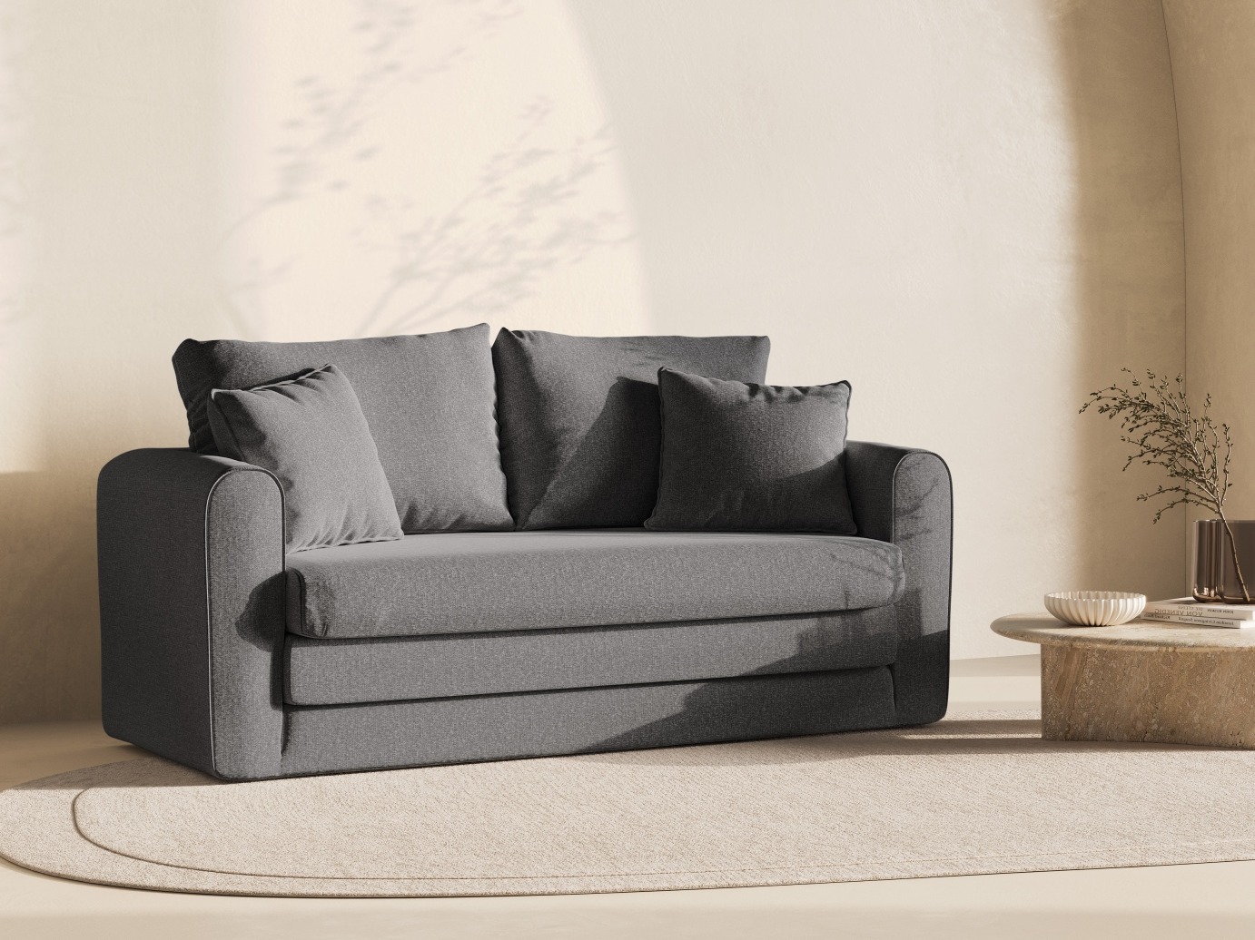 Canapea extensibilă Beckley 101 (Solid 99)
