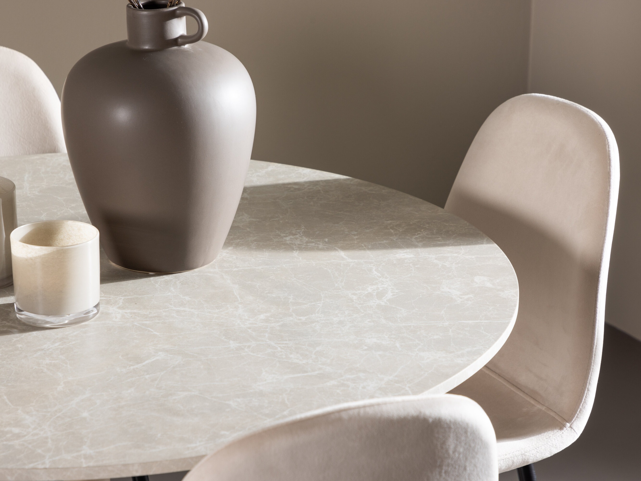 Set de mese Dallas 4867 (Negru + Bej)