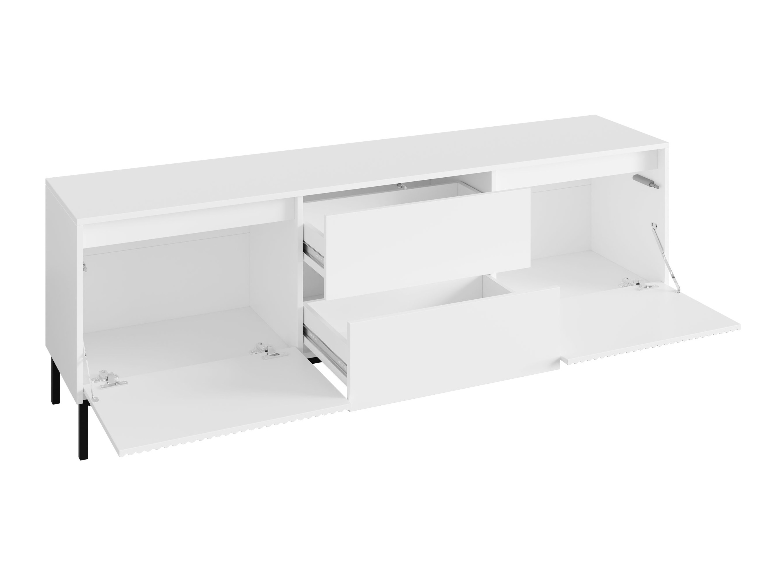 Set de living Comfivo Delruva V (Alb)