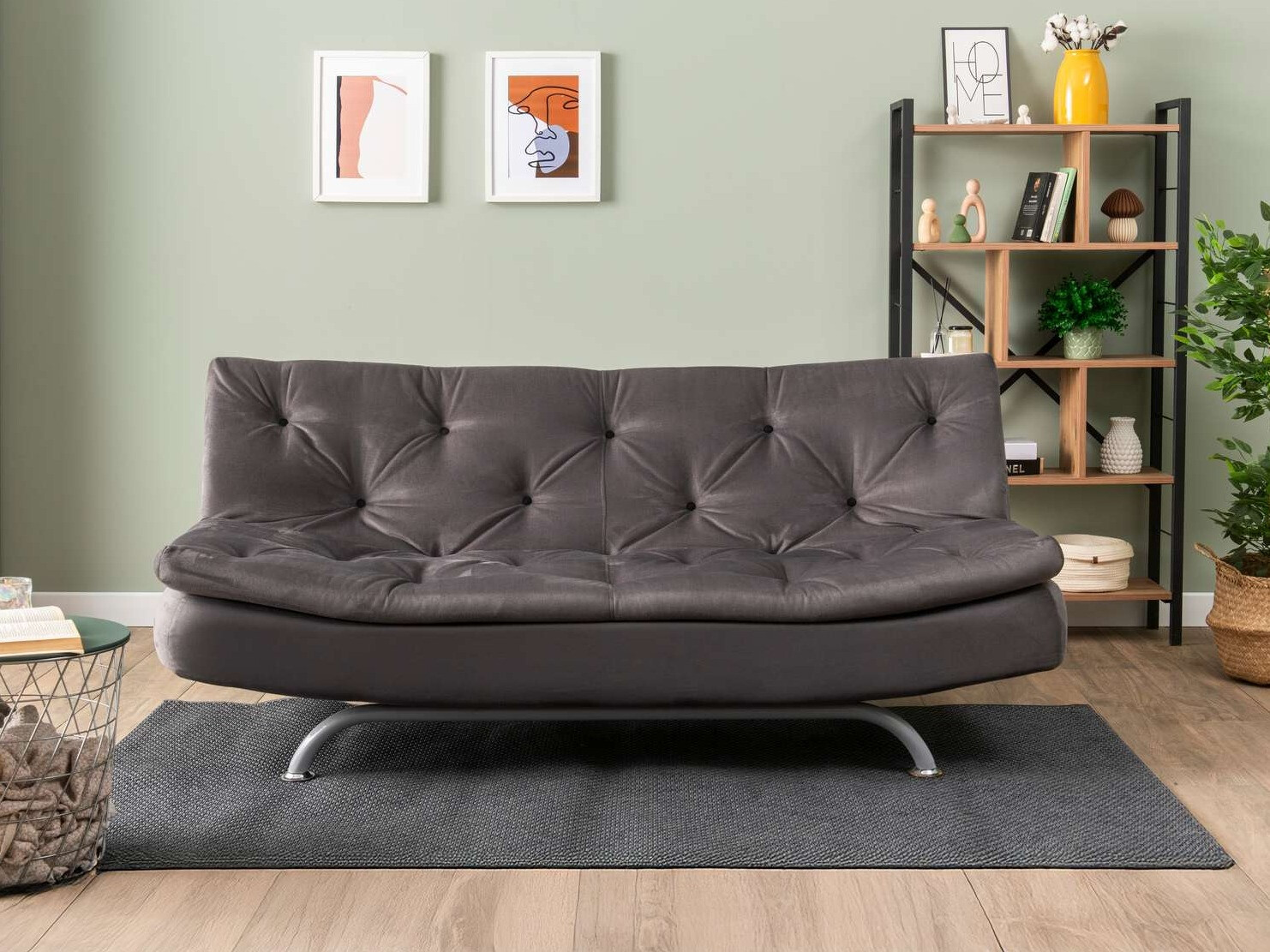 Canapea extensibilă Altadena 605 (Gri)