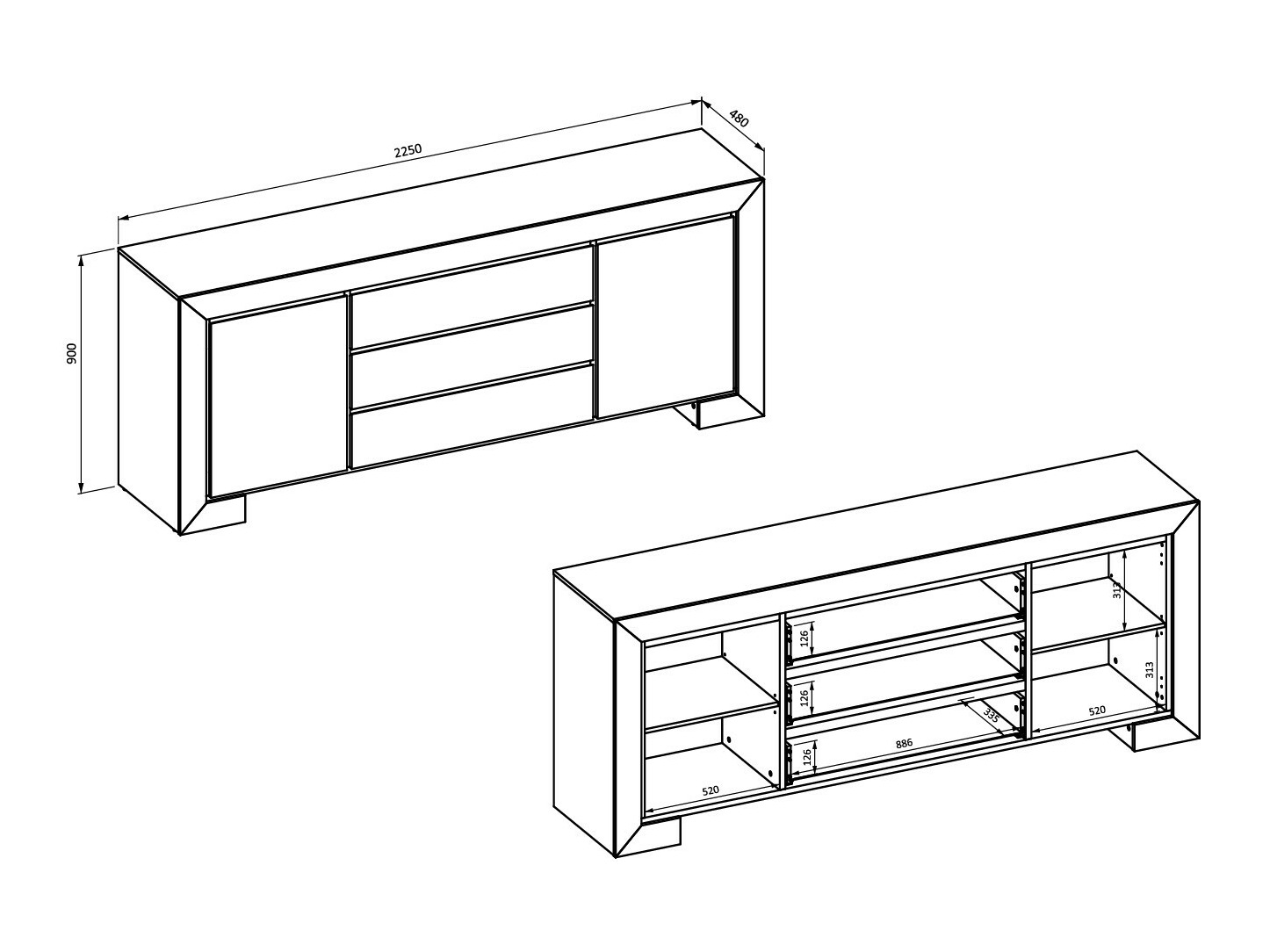 Set de living Etrteo 106