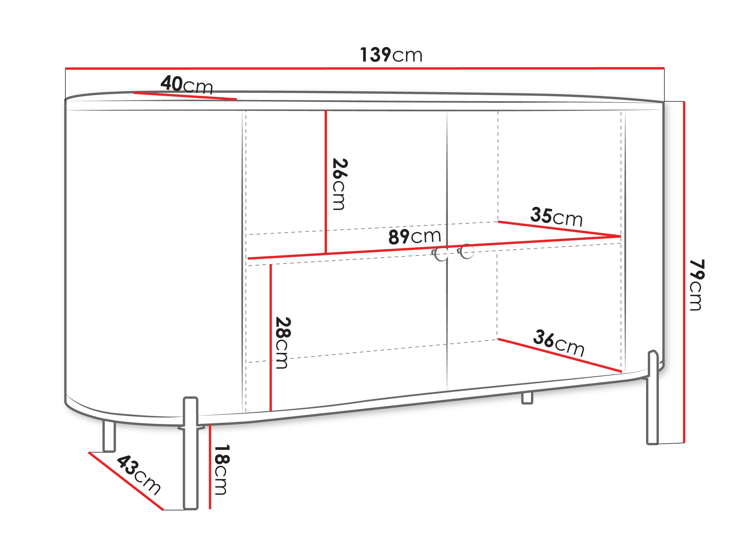 Bufet Comfivo Mirsoni