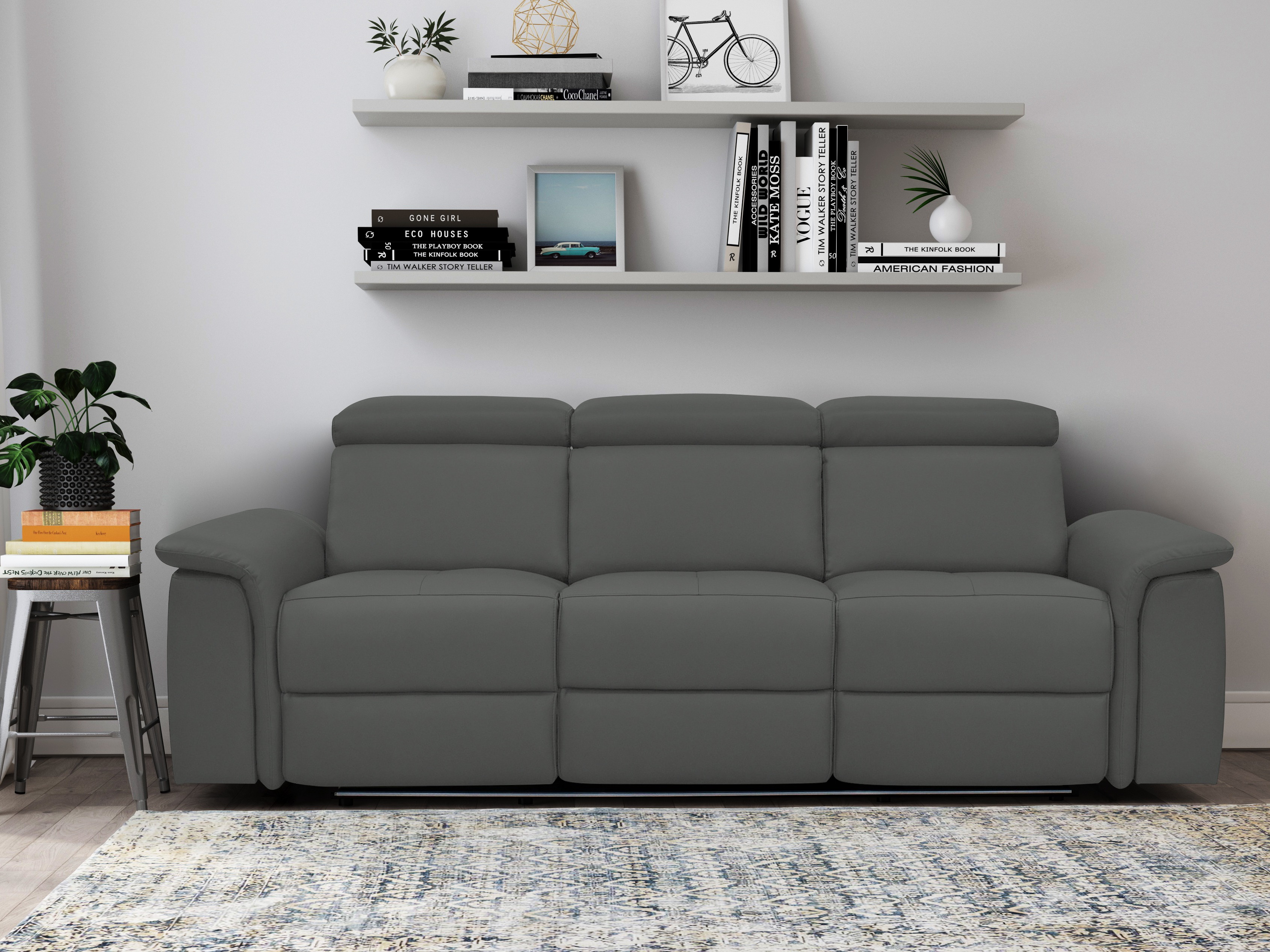 Canapea recliner Beldalo 103 (Gri)