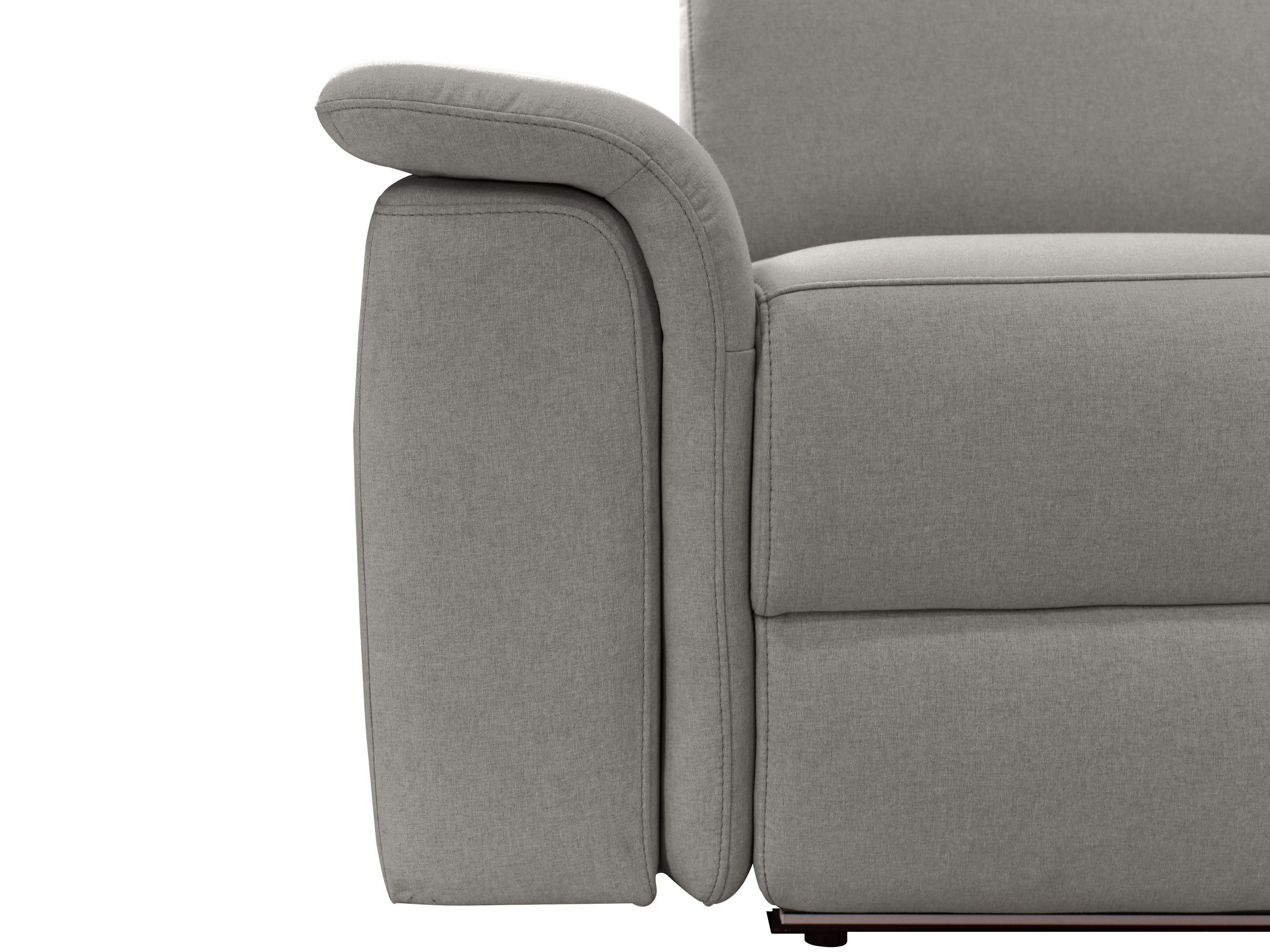 Canapea recliner Denton 1485 (Gri deschis)