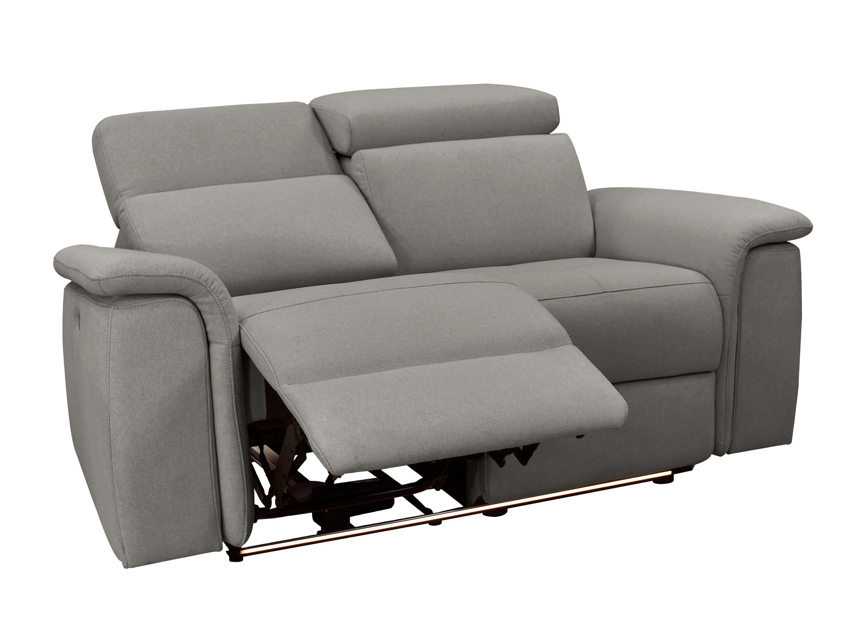 Canapea recliner Denton 1485 (Gri deschis)