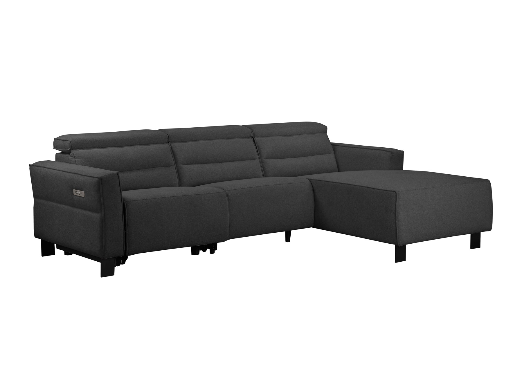 Colțar cu recliner Denton 1486 (Antracit)