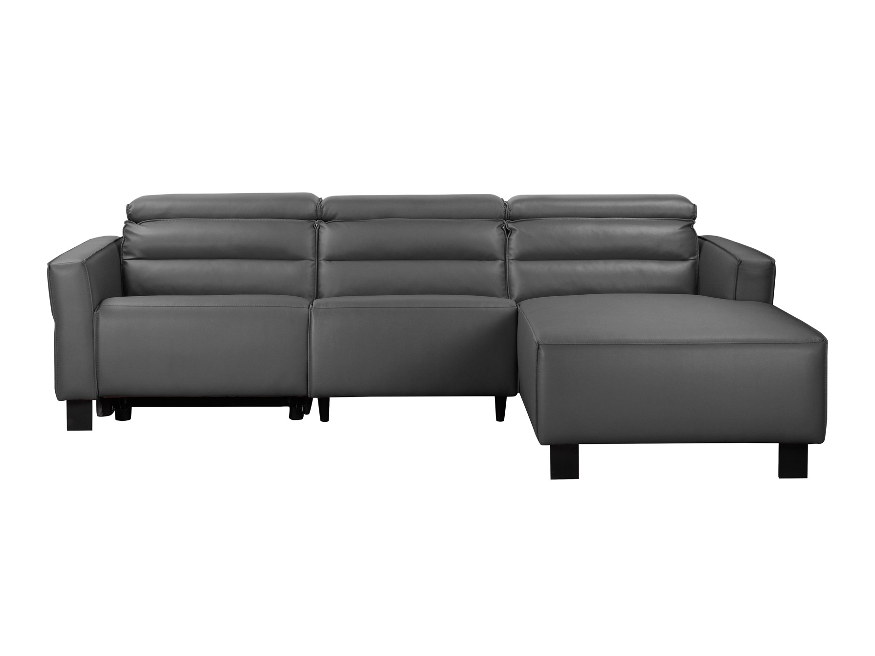 Colțar cu recliner Denton 1486 (Gri)