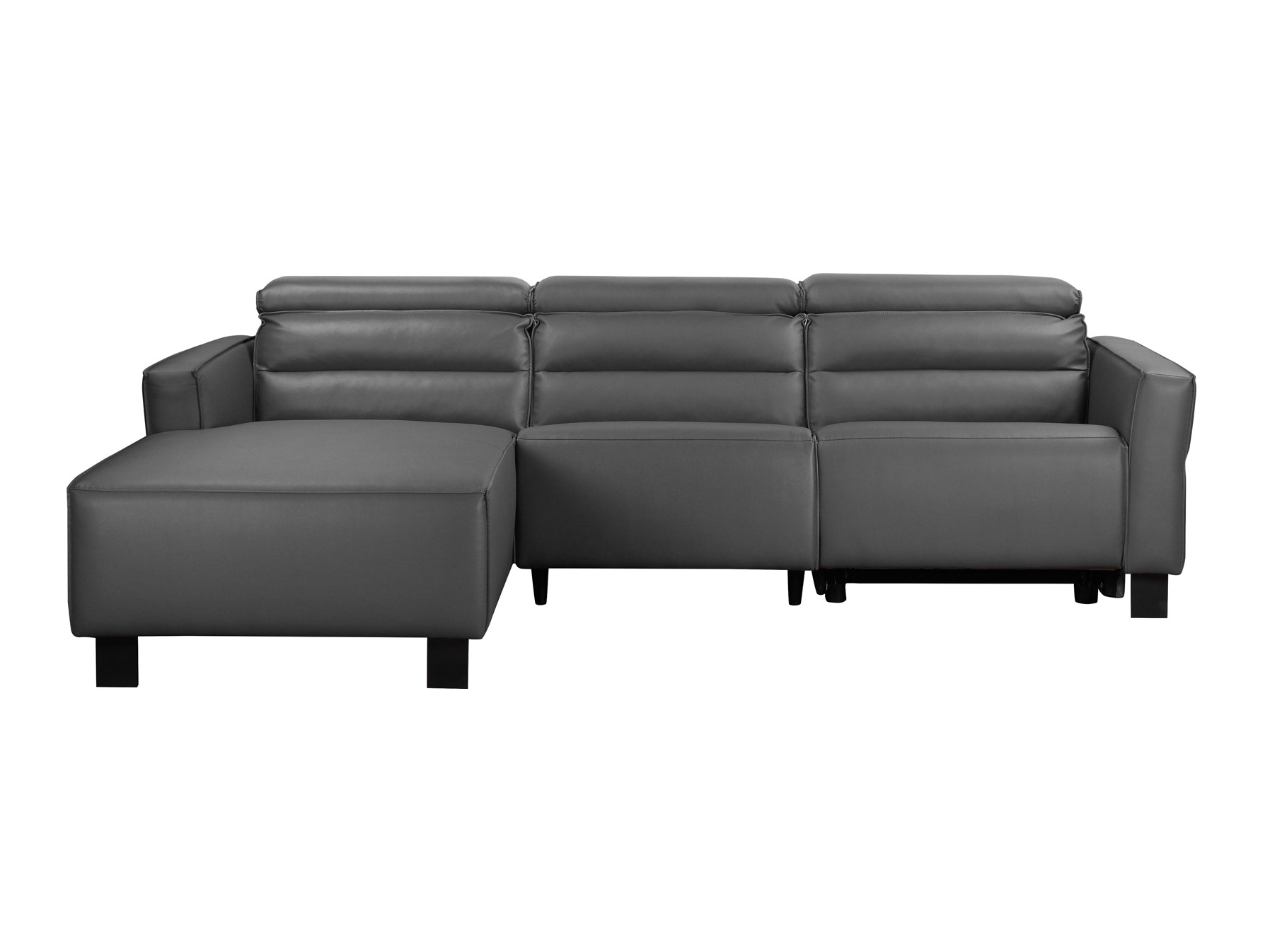Colțar cu recliner Denton 1486 (Gri)