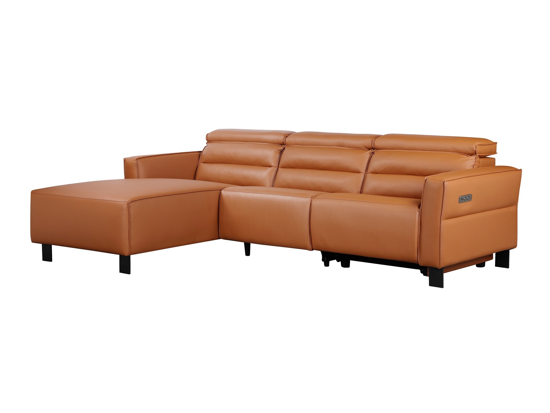 Colțar cu recliner Denton 1486 (Maro)