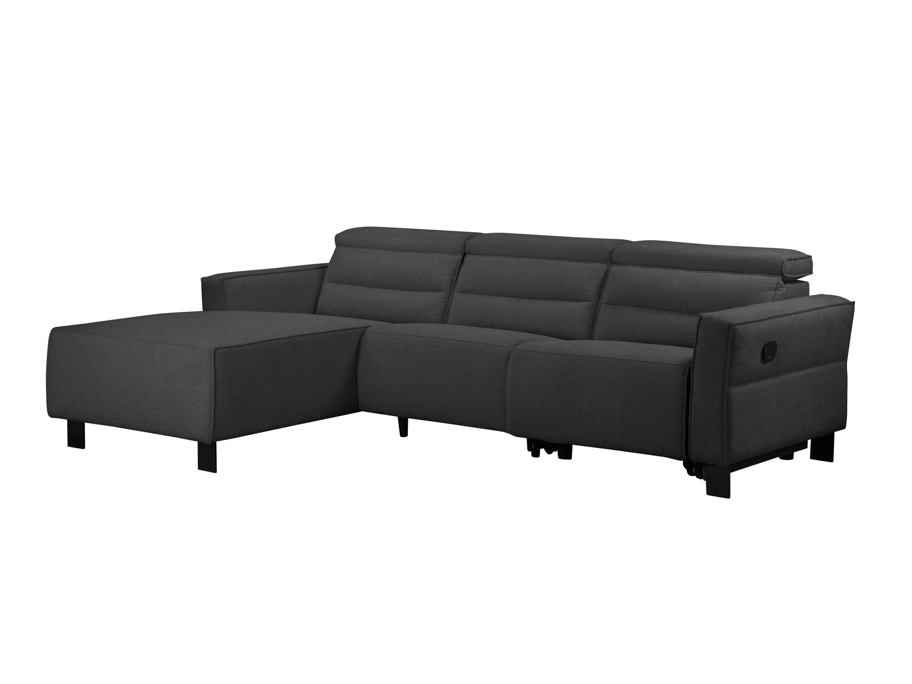 Colțar cu recliner Denton 1487 (Antracit)