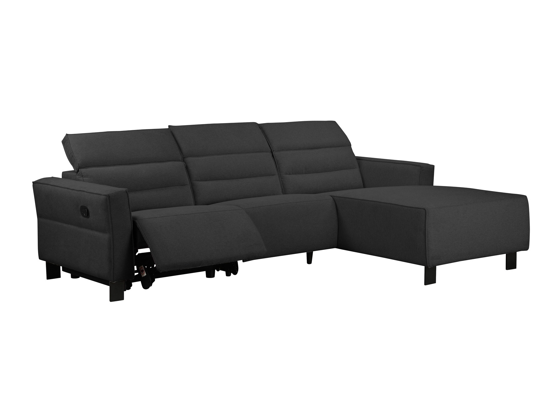 Colțar cu recliner Denton 1487 (Antracit)