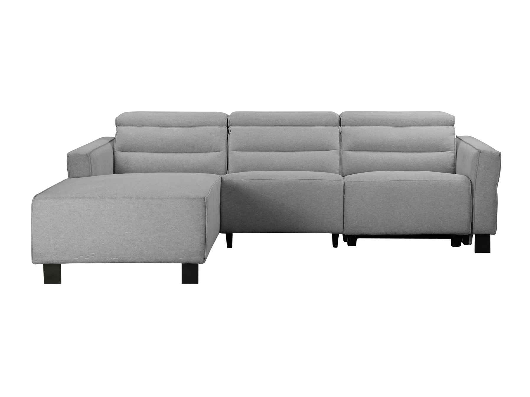 Colțar cu recliner Denton 1487 (Gri deschis)