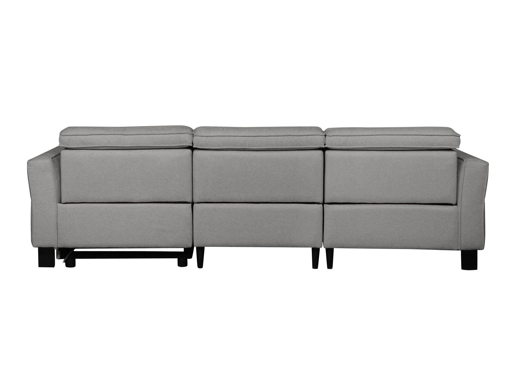 Colțar cu recliner Denton 1487 (Gri deschis)