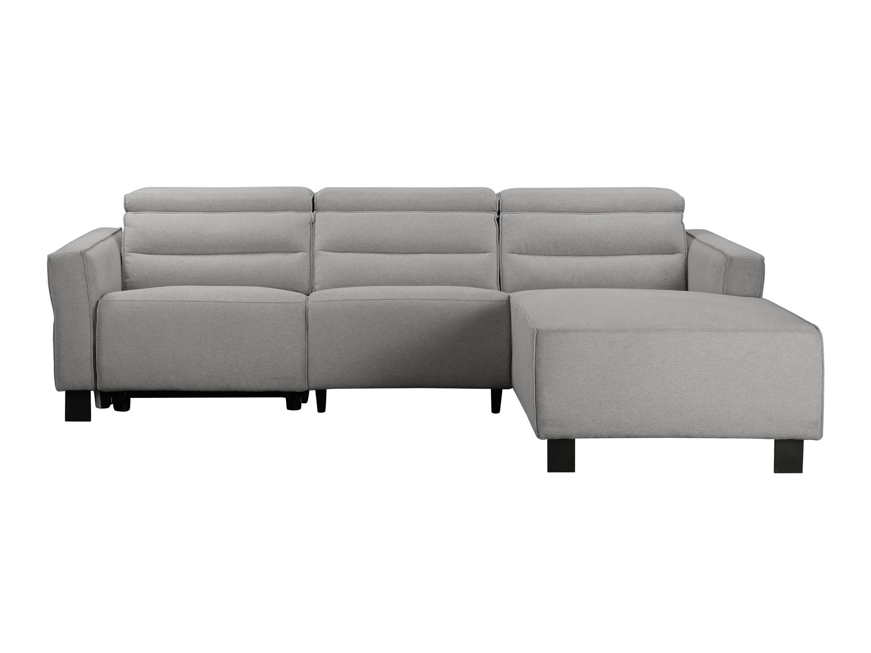 Colțar cu recliner Denton 1487 (Gri deschis)